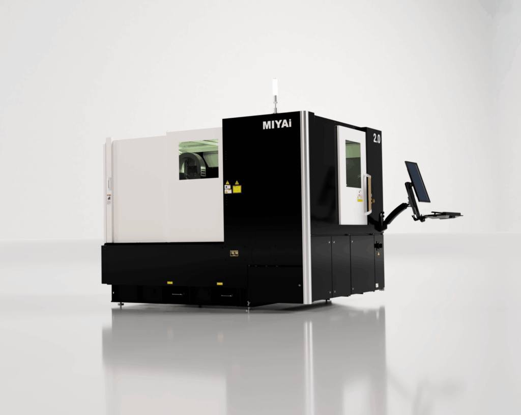 小型ファイバーレーザー加工機