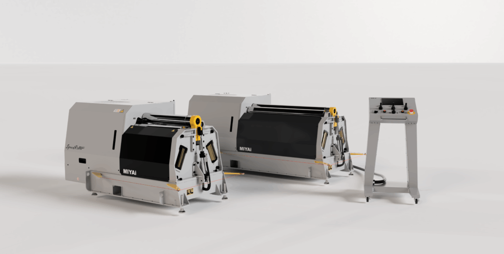 ４本ロール曲げ機