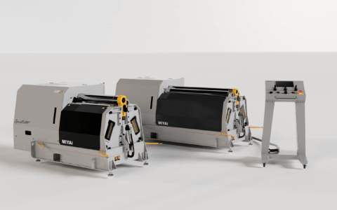 MR-S 円錐万能４本ロール曲機