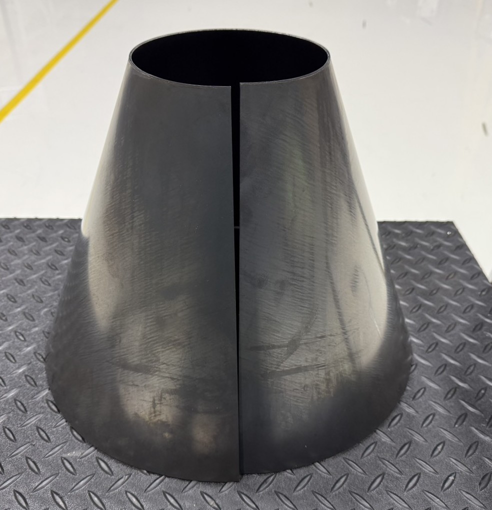 円錐ロール曲げ