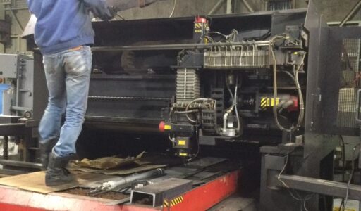 レーザー加工機 分解